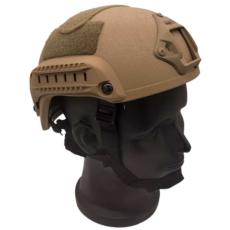 MICH2001米奇防弹凯夫拉战术头盔 导轨墨鱼干 芳纶 NIJ ⅢA级