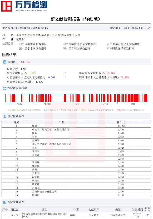 万方通用版本科专科生万方数据论文检测会议期刊职称新论文查重
