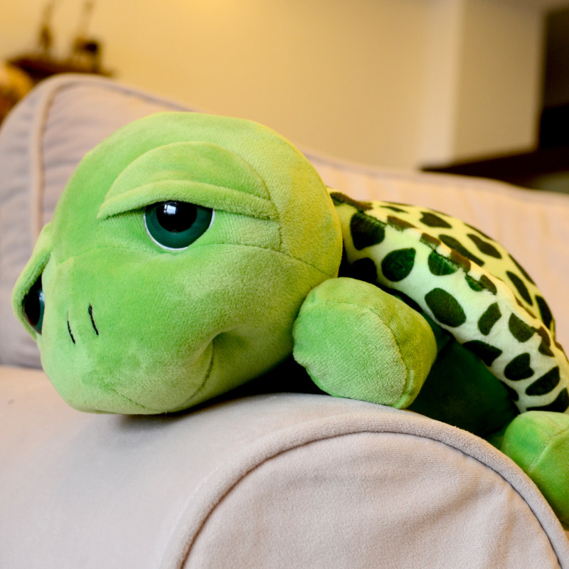 海龟毛绒玩具小乌龟玩偶王八公仔娃娃可爱睡觉抱枕毛绒布艺类玩具