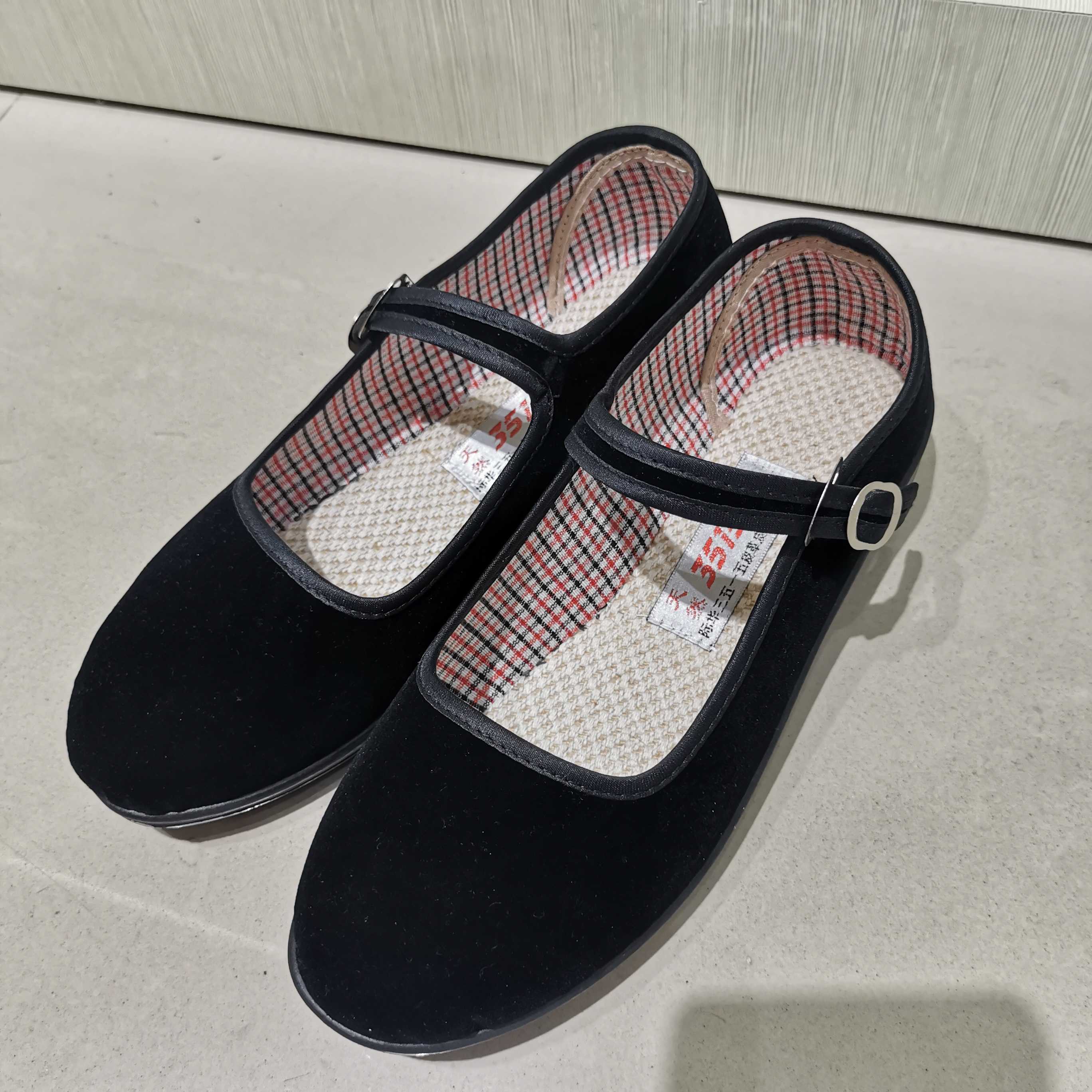 布鞋际华老北京布鞋女鞋正宗黑色妈妈女单鞋女软底布鞋