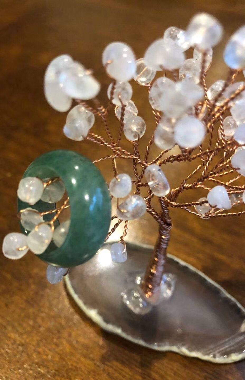 戒指天然印度东陵美玉天然水晶玉石戒指