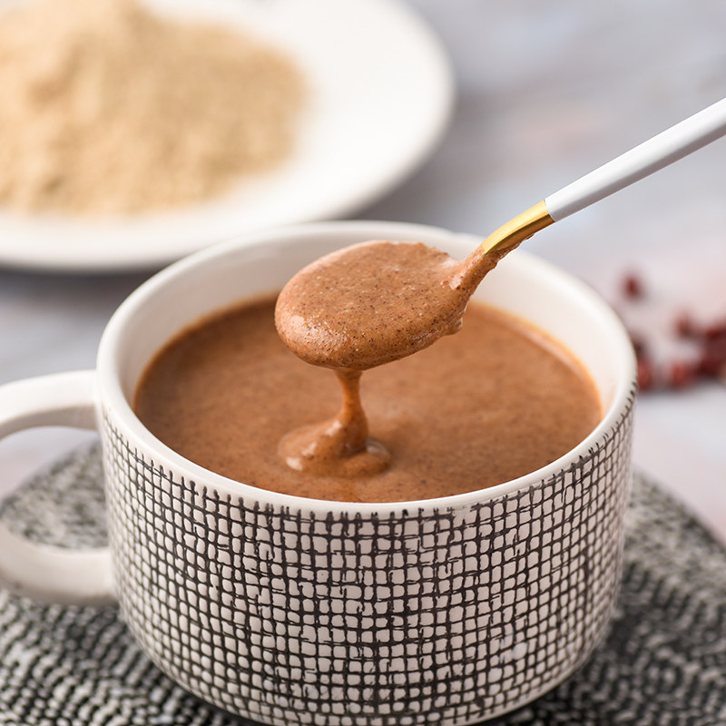 五谷杂粮代餐粉红红豆薏米藕粉黑米芝麻核桃黑豆天然粉粉食品