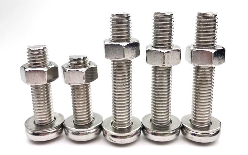 m3m4m5m6不锈钢十字圆头螺丝螺母套装大全组合半圆螺栓