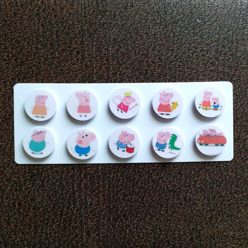 自闭症代币奖励孤独症代币个训课集体课训练用代币魔术贴代币板_双氙