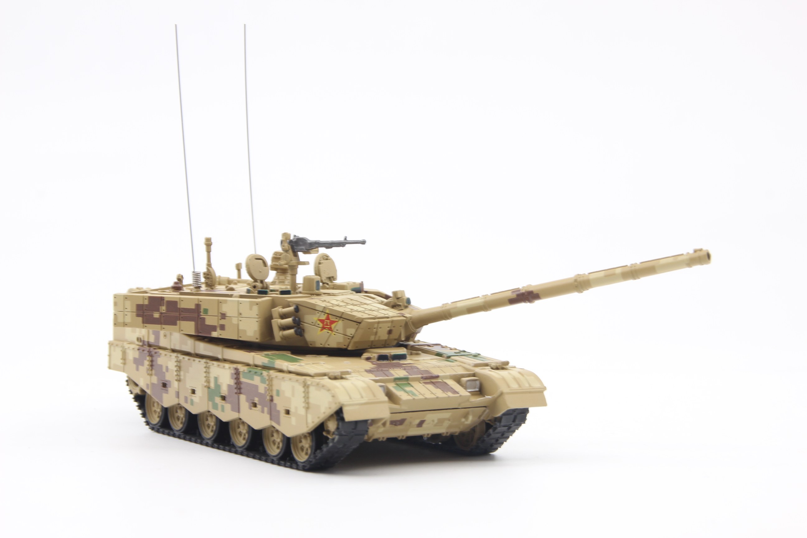 模型合金成品unistar中国99a主战坦克沙漠数码迷彩坦克