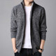 Sweater men 2020 autumn and winter casual knit sweater men Korean style trend loose stand-up collar cardigan sweater jacket men Sweater men 2020 autumn and winter casual knit sweater men Korean style trend loose stand-up collar cardigan sweater jacket men
