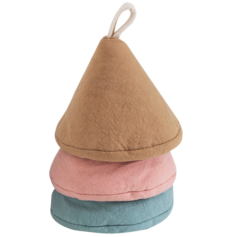 米立风物布艺三角防烫锅盖帽厨房砂锅微波炉手套