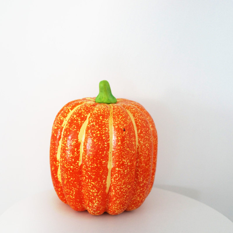 南瓜仿真道具塑料模型水果蔬菜家居万圣节商场仿真果蔬