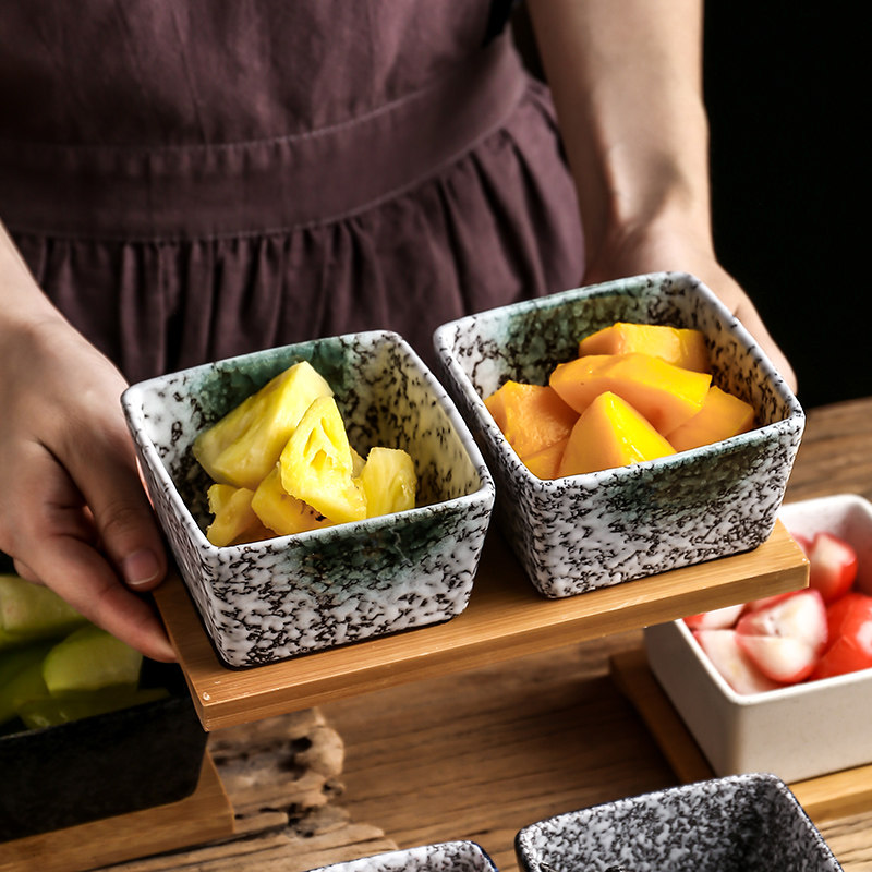 日式果盘盘子糖果茶点坚果瓜子水果创意干果果盆