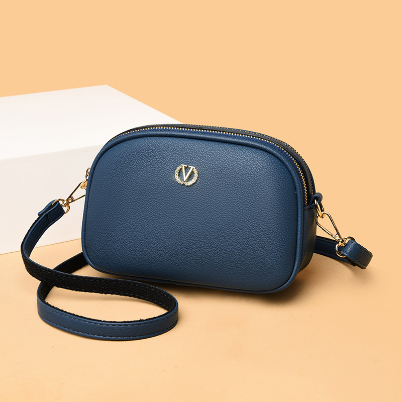 软皮包真皮单肩百搭真皮手机小包零钱简约休闲通用款女包