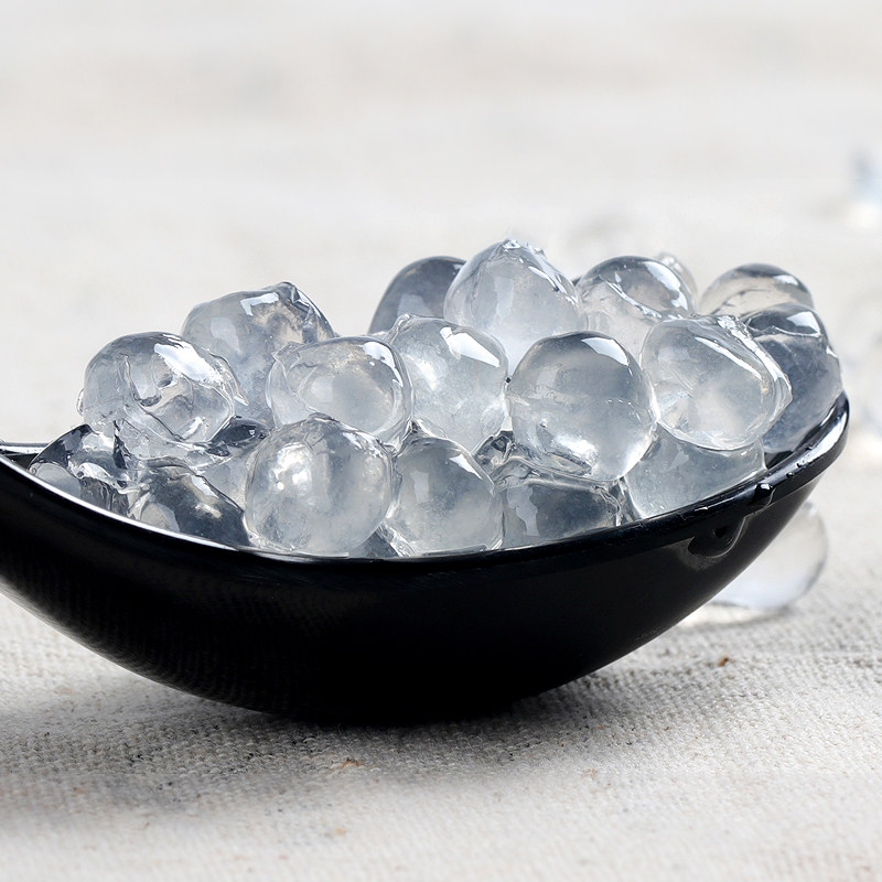 台湾进口加旺来 原味寒天晶球 1000克蒟蒻晶球贡茶 皇茶可用包邮