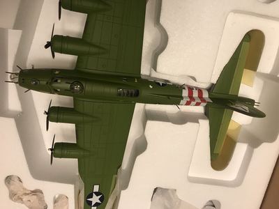 库存清仓 1:72 corgi 合金飞机模型 波音 b-17f 二战 战斗机