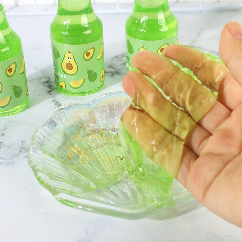 无毒网红史莱姆假水透明不沾手假水泥水晶泥瓜尔胶鼻涕泥整蛊减压