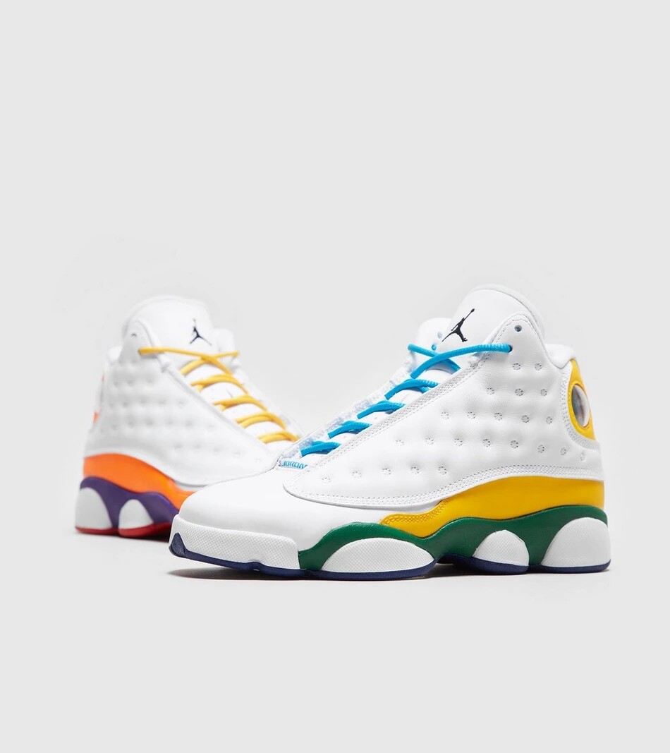 lkj体育airjordanaj13橙黄鸳鸯撞色篮球鞋cv0785158篮球鞋