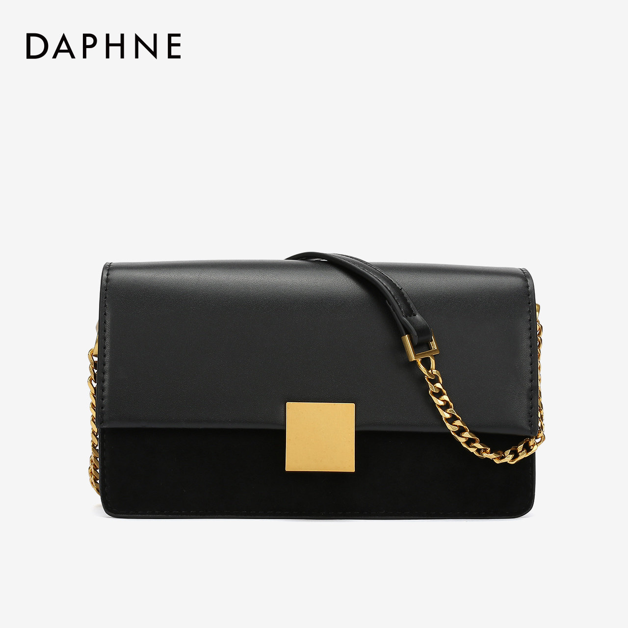 达芙妮秋款百搭包百搭小方长款中号女包斜挎包单肩女士包袋