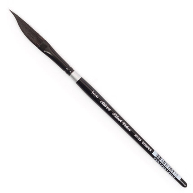 美国黑天鹅blackvelvet3012s天鹅绒松鼠水彩笔斜头刀画笔水粉