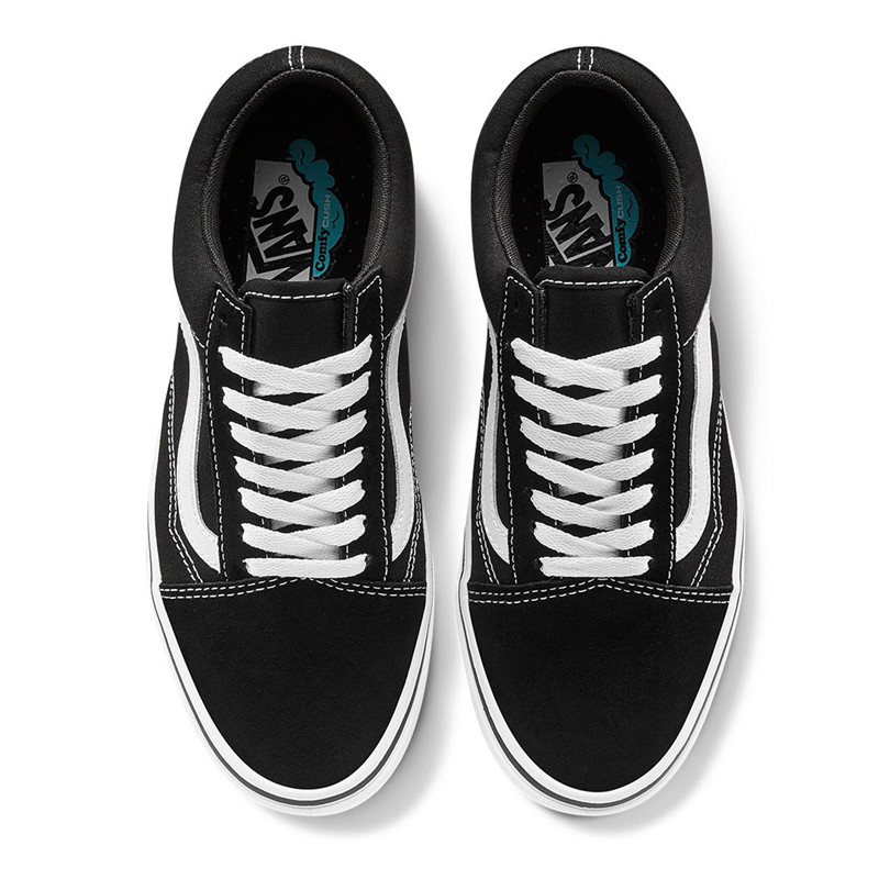 vansoldskool黑白经典超轻comfycush男女休闲板鞋板鞋