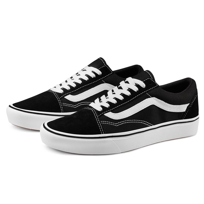 vansoldskool黑白经典超轻comfycush男女休闲板鞋板鞋