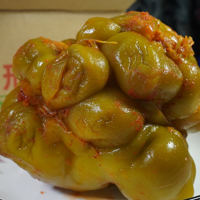 榨菜重庆涪陵全形咸菜小包包装清淡一箱装下腌制