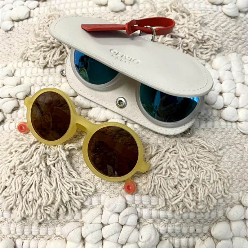 亲子olivio婴儿儿童墨镜太阳眼镜男女女童偏光太阳镜