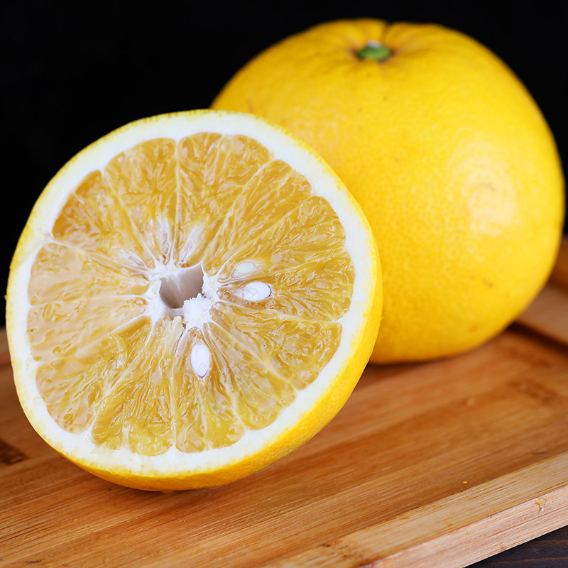 浙江玉环葡萄柚水晶蜜柚新鲜当季白心肉柚子孕妇柚子