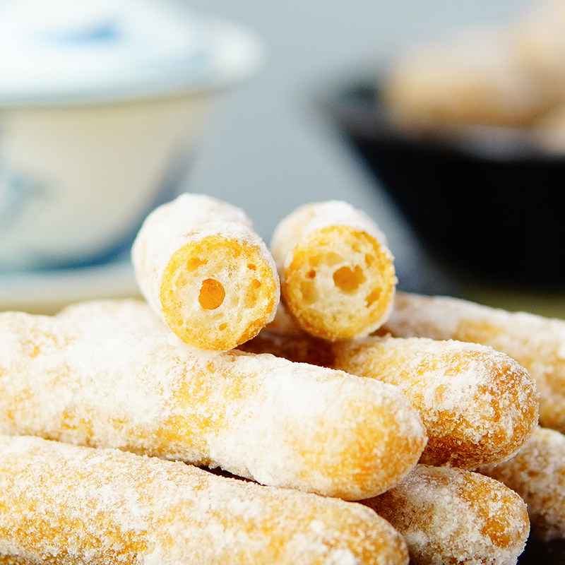 上海特产老香斋油枣500g京果江米条金果糯米糕点小吃年货香脆可口