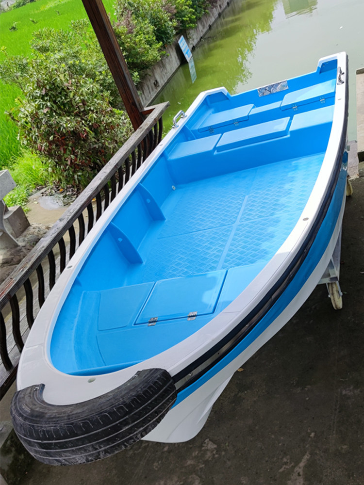 玻璃钢渔船海钓快艇钓鱼小船海上捕鱼作业船可钓鱼船