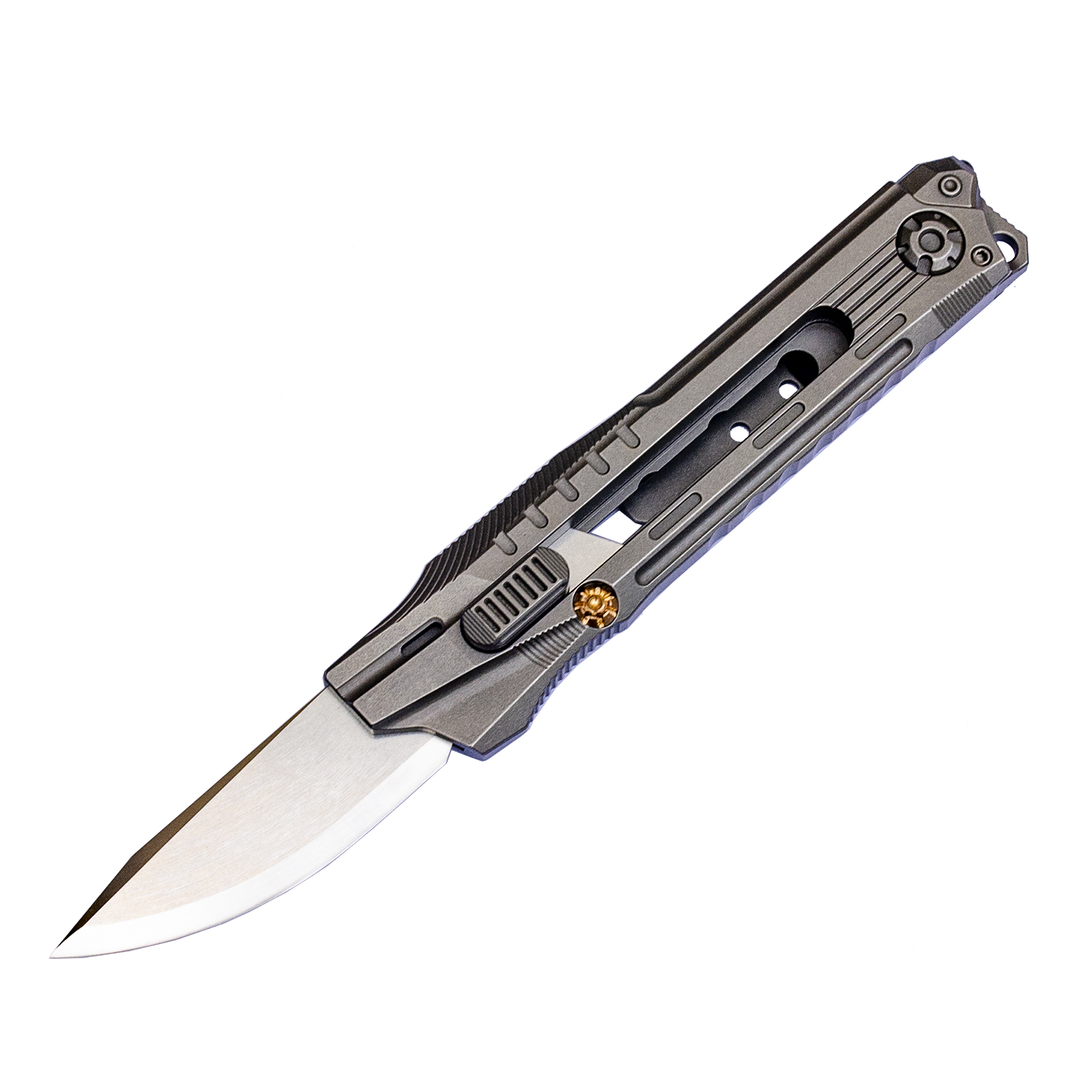 naithawk剑齿虎mt1钛合金美工刀tc21重型裁壁纸刀户外美工刀