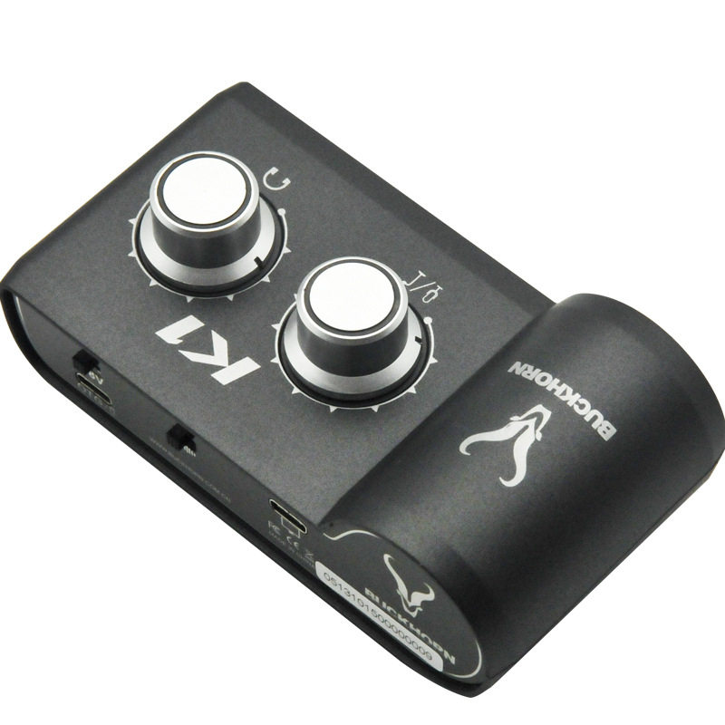 声卡buckhorn跳羚k1usb外置手机电脑网红主播声卡