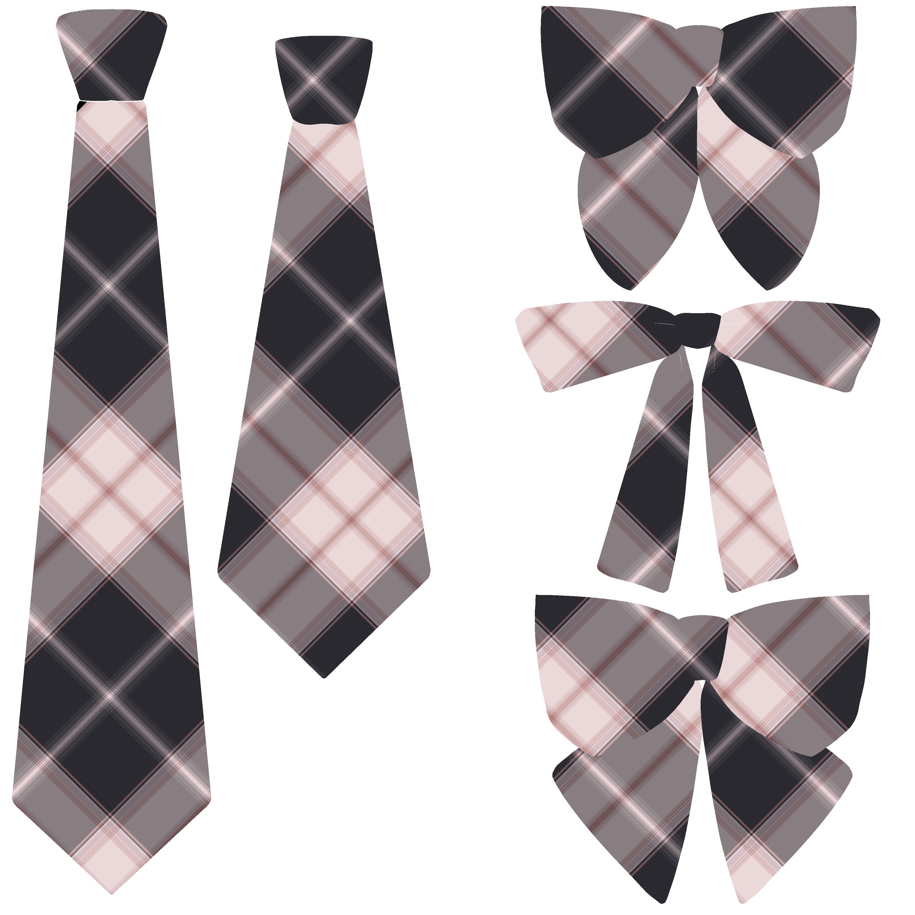 球球少女如此同格小物平角长柄领结免打领带领结