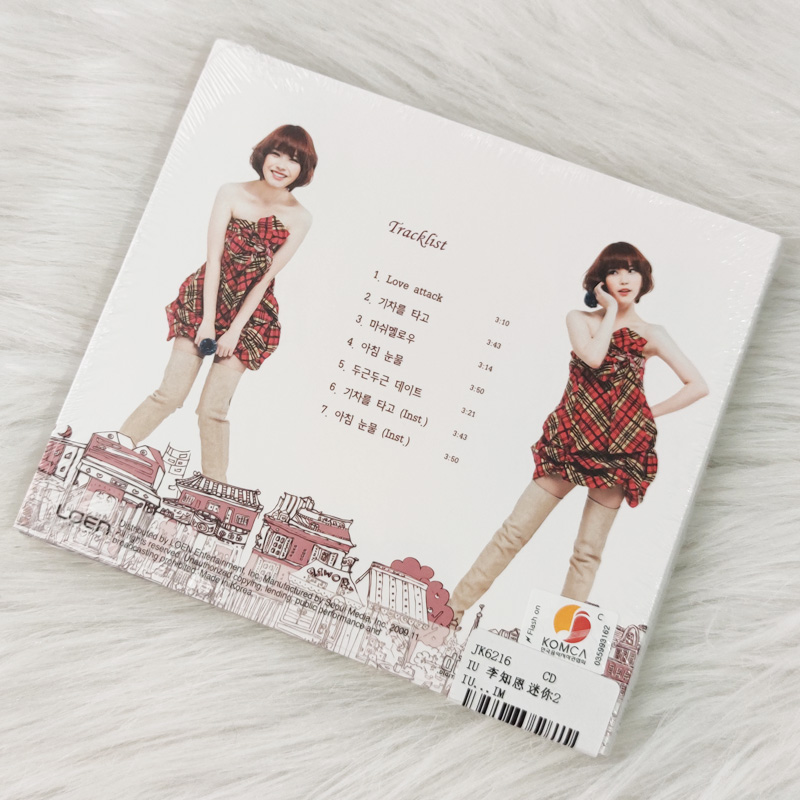 现货正版iu李知恩知恩专辑迷你iuimcd韩语音乐cd