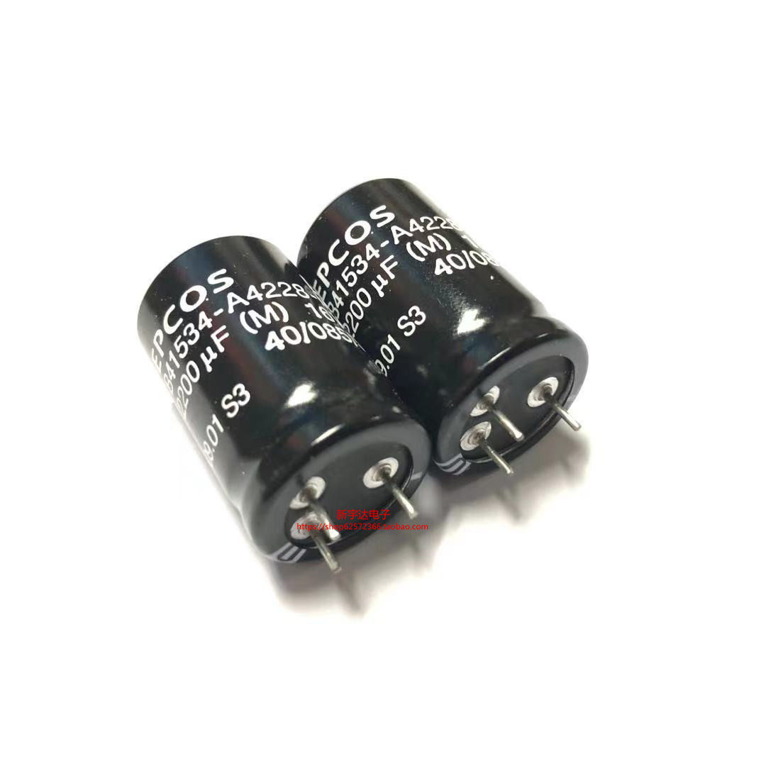 西门子16v2200uf18x30b41534系列款式三脚音频电容epcos电容器
