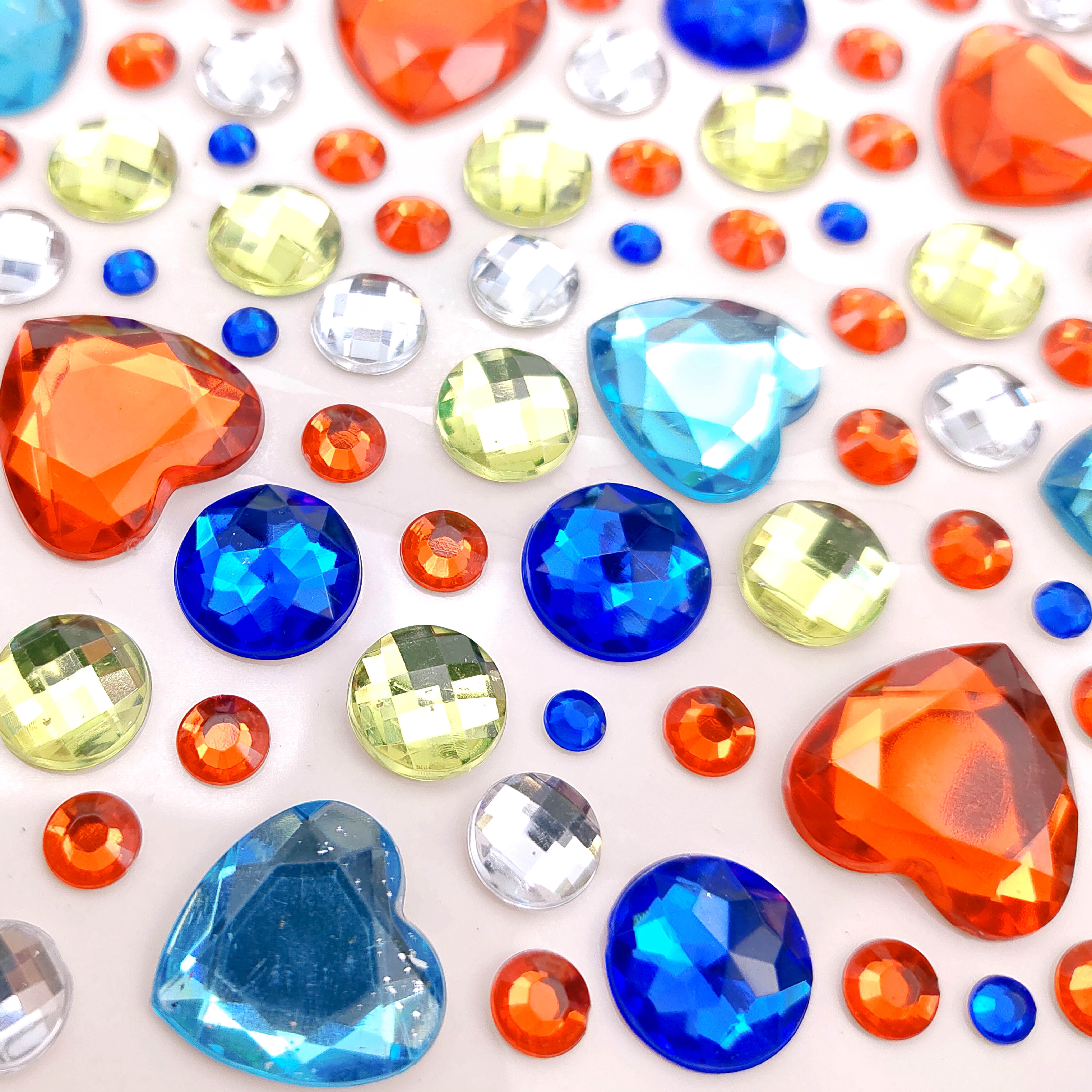 儿童diy闪钻钻石水晶贴纸幼儿园手工珍珠亚克力贴纸