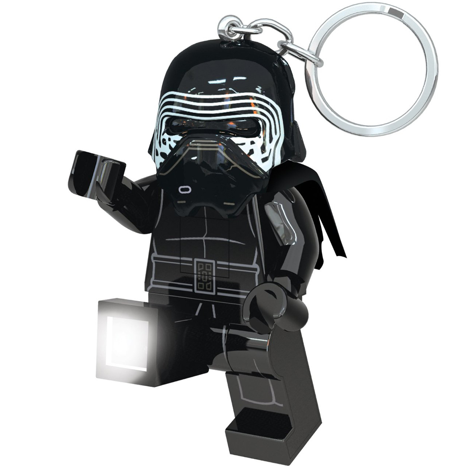 现货乐高lego星球大战黑武士凯洛洛伦白武士发光钥匙扣车用钥匙扣