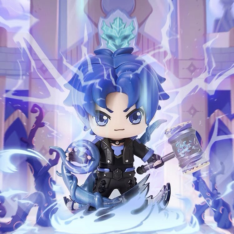 正版潮玩玩具礼物三小斗罗唐三小手办盲盒对决潮玩盲盒