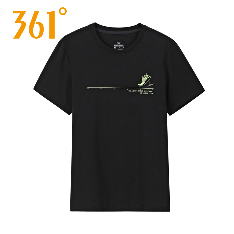 361 sportswear short sleeved men's 2020 summer new T-shirt 361 degree round neck running top 552022115