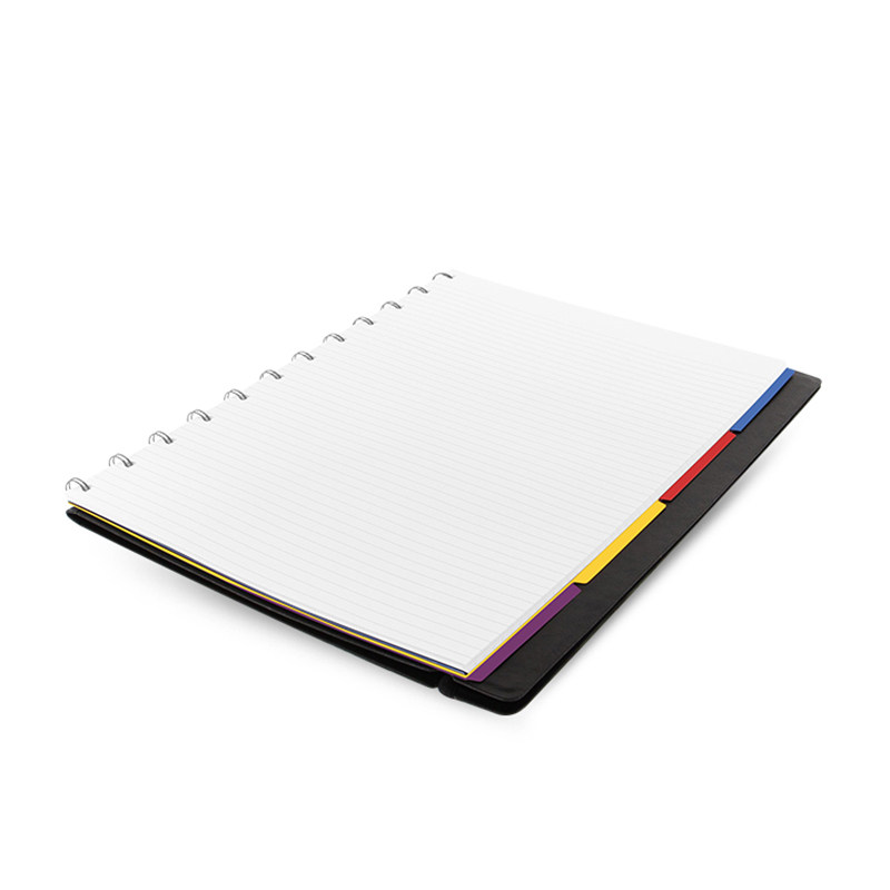 filofax斐来仕英国进口手帐 notebook a4 再装型活页横线笔记本记事本