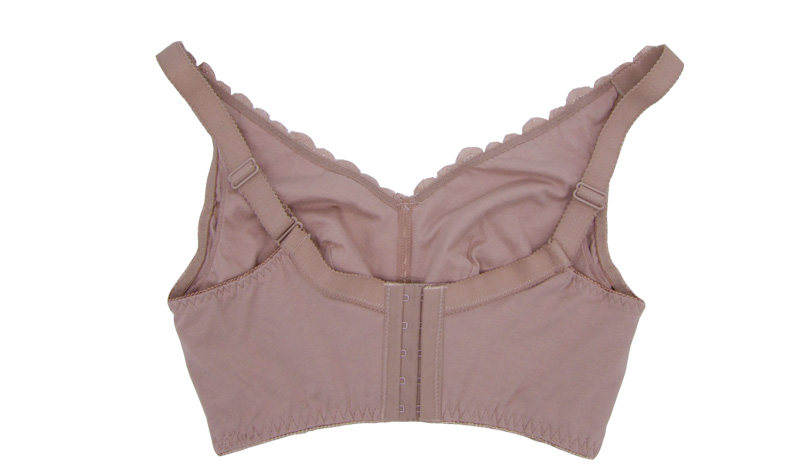 美国abc义乳专用背心纯棉文胸内衣大面积包裹文胸