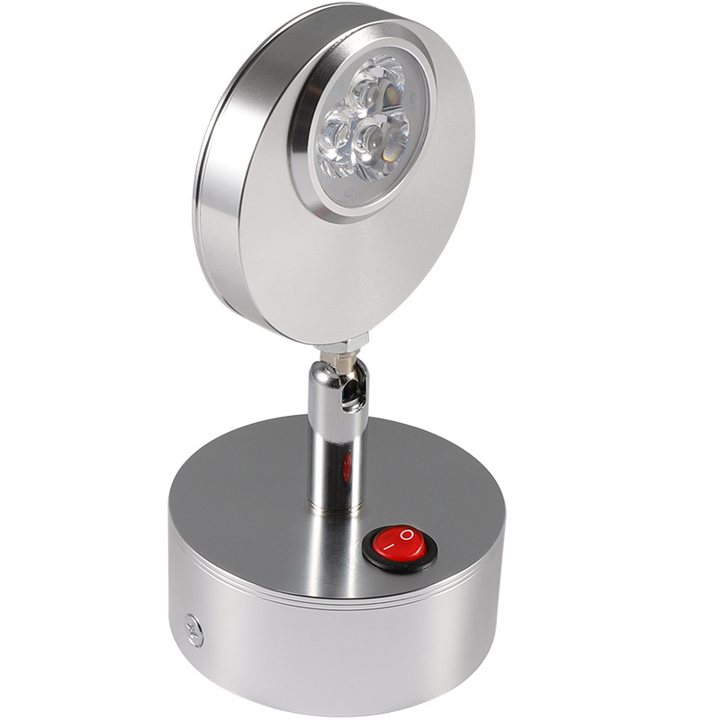 充电射灯家用免布线无线遥控沙发背景灯免接线免打孔粘贴式墙壁灯