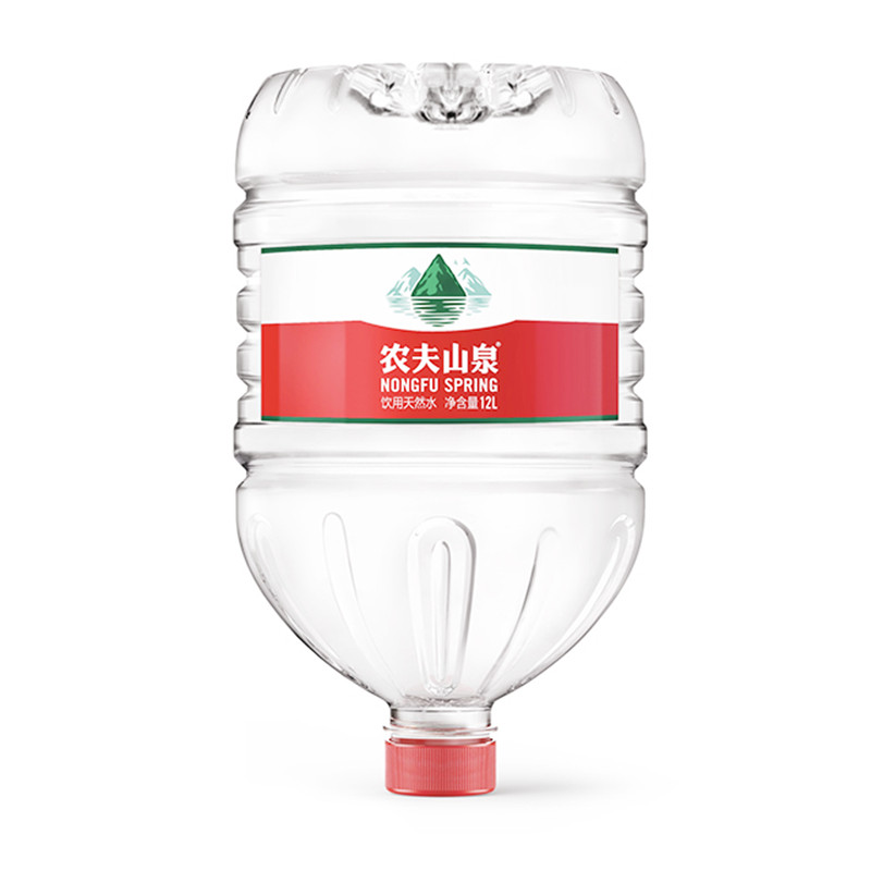 送水北京农夫山泉天然饮用水12升一次性空桶无需饮用水