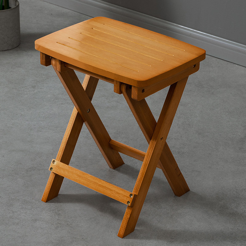 折叠凳子便携式家用实木户外椅换鞋凳小板凳马扎换鞋凳
