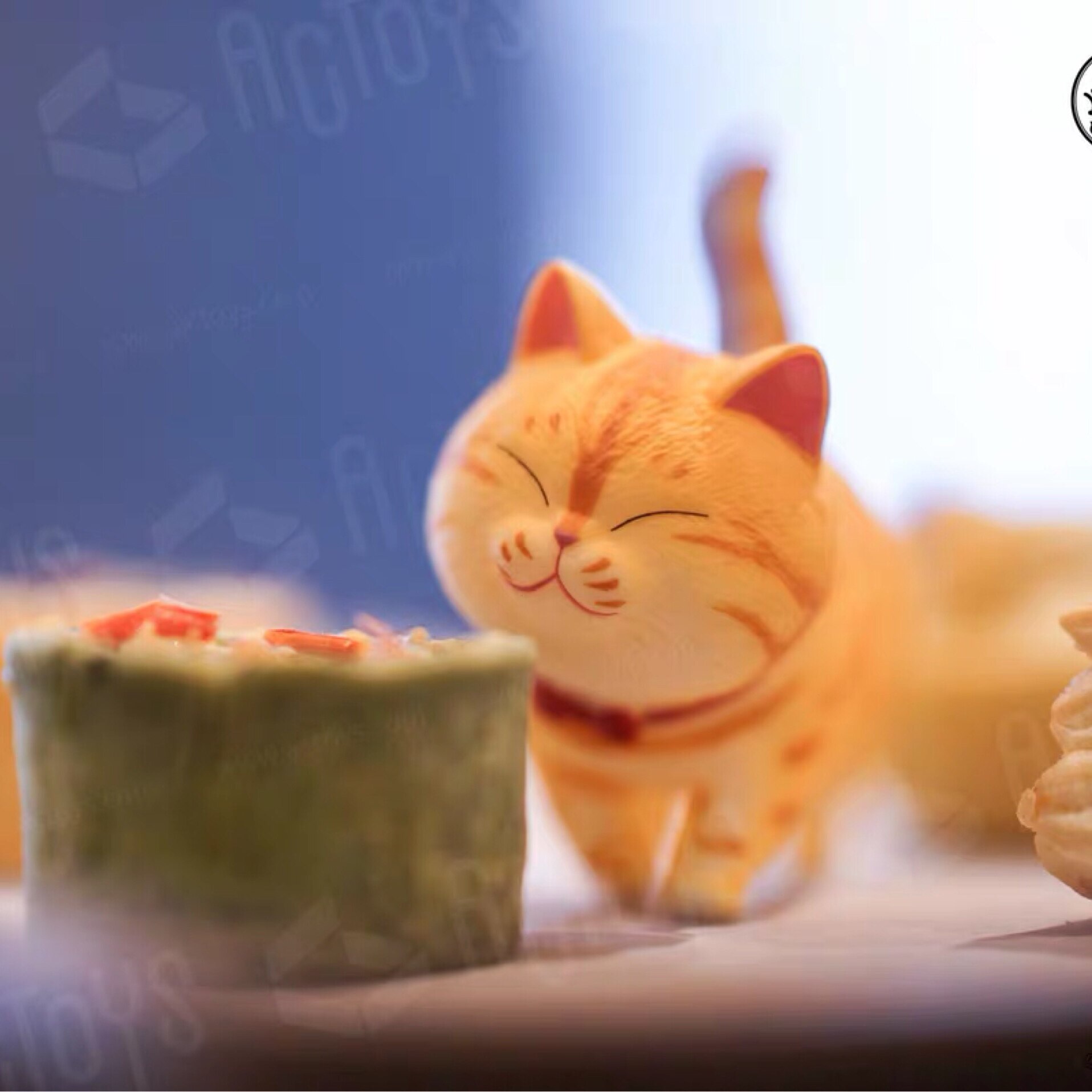 铃铛miniactoys喵喵满袋猫咪手办橘猫迷你摆件潮玩盲盒