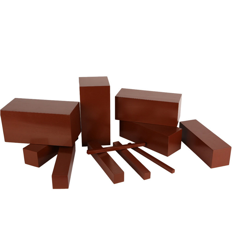 教具厂家直销儿童早教益智玩具蒙氏感官棕色梯岁科学实验