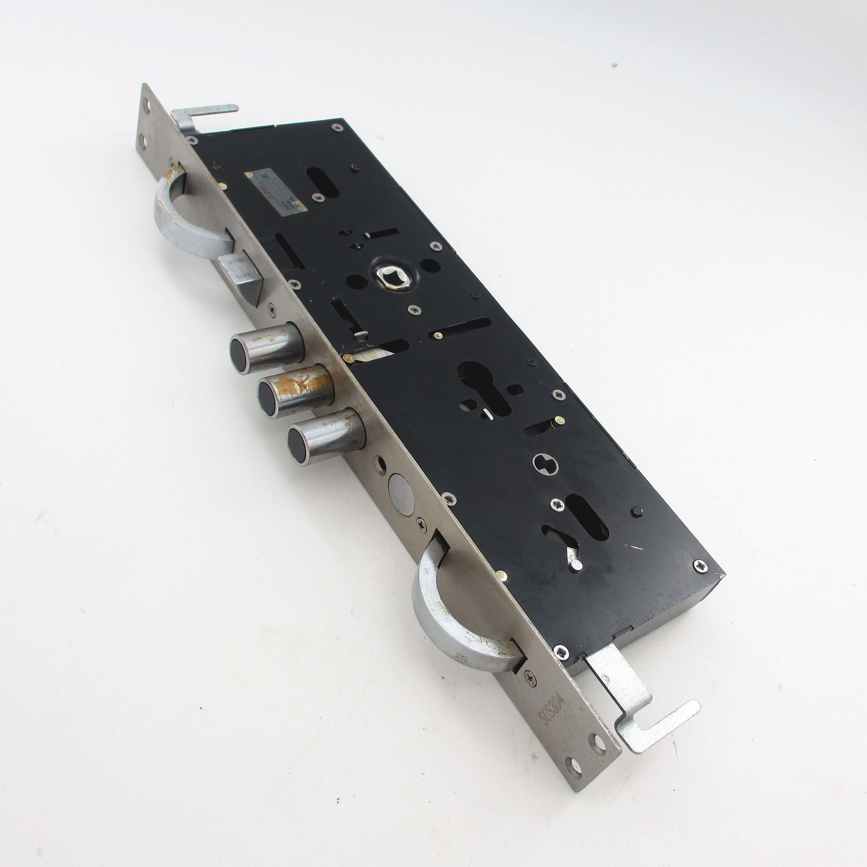 霸王锁体40388天地执手锁双钩活锁舌防盗门大锁机械门锁