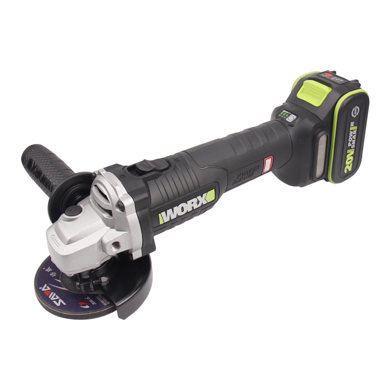 威克士多功能角磨机wu808锂电便携磨光机切割抛光削磨机电磨