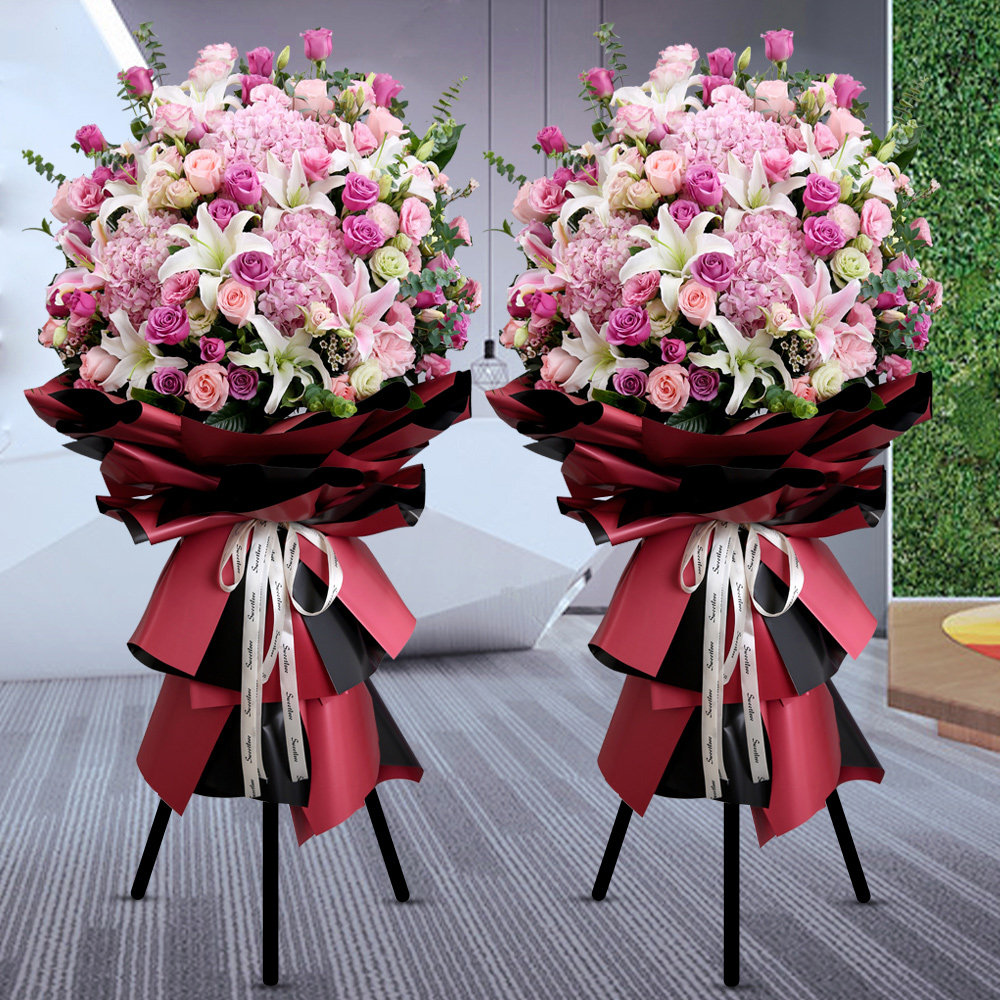 花篮北京开业鲜花同城速递乔迁开张商务庆典商务用花