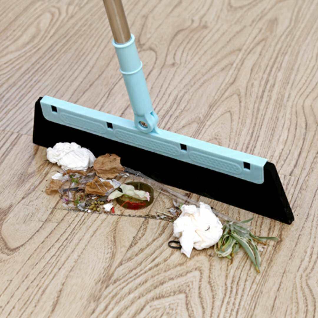 无尘刮水扫帚魔术刮刀扫把第二魔法伸缩加强扫把头