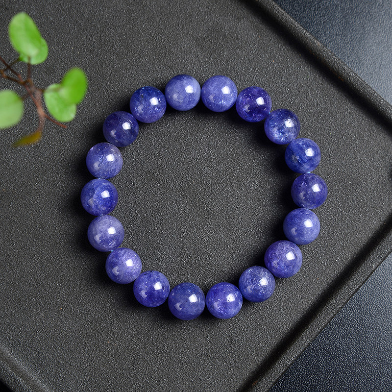 晶漾坦桑尼亚国石坦桑石手链手链手串女单手链