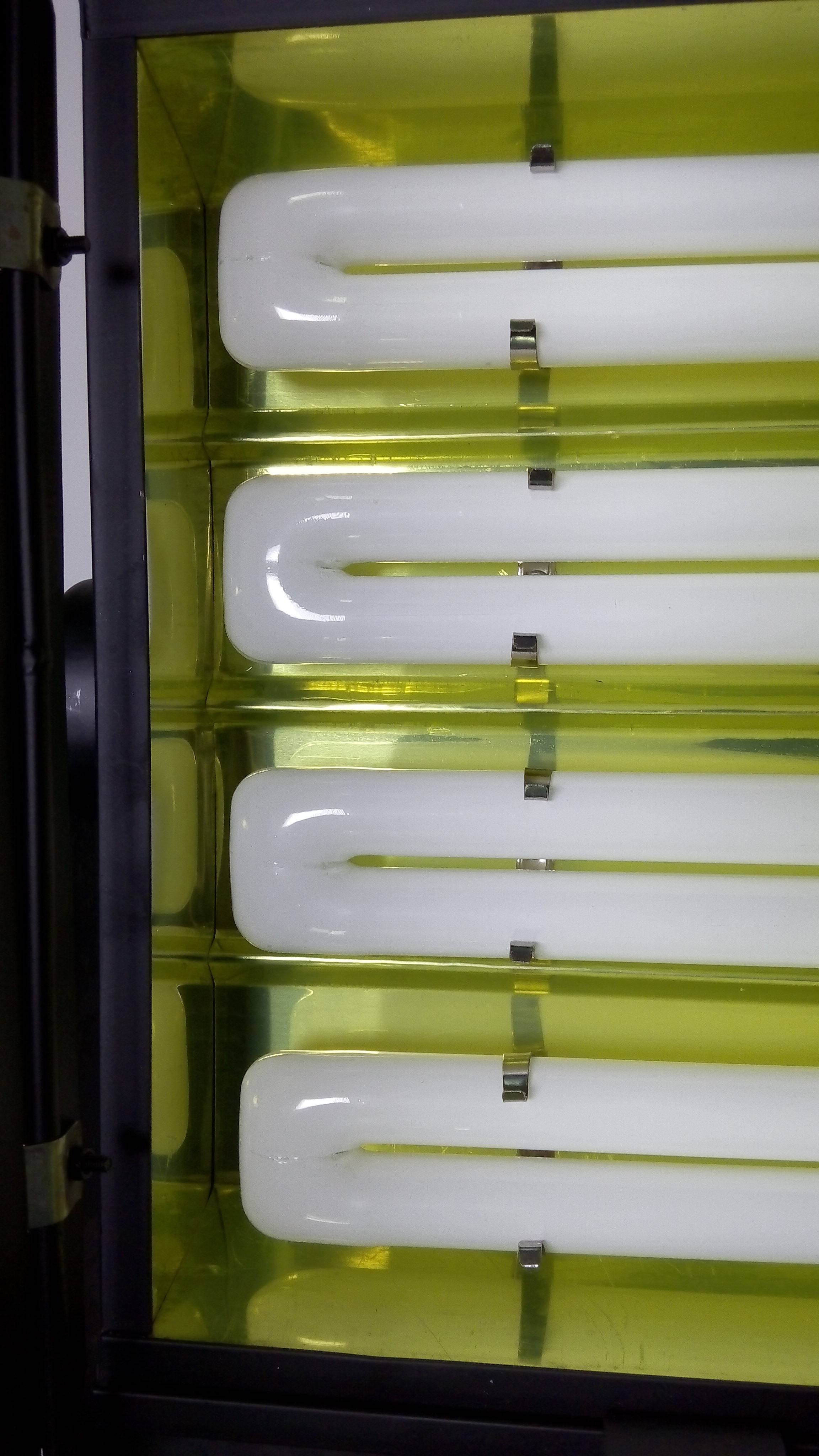 演播室专用4*55w冷光灯三基色柔光灯4排摄影灯含进口欧司朗灯管