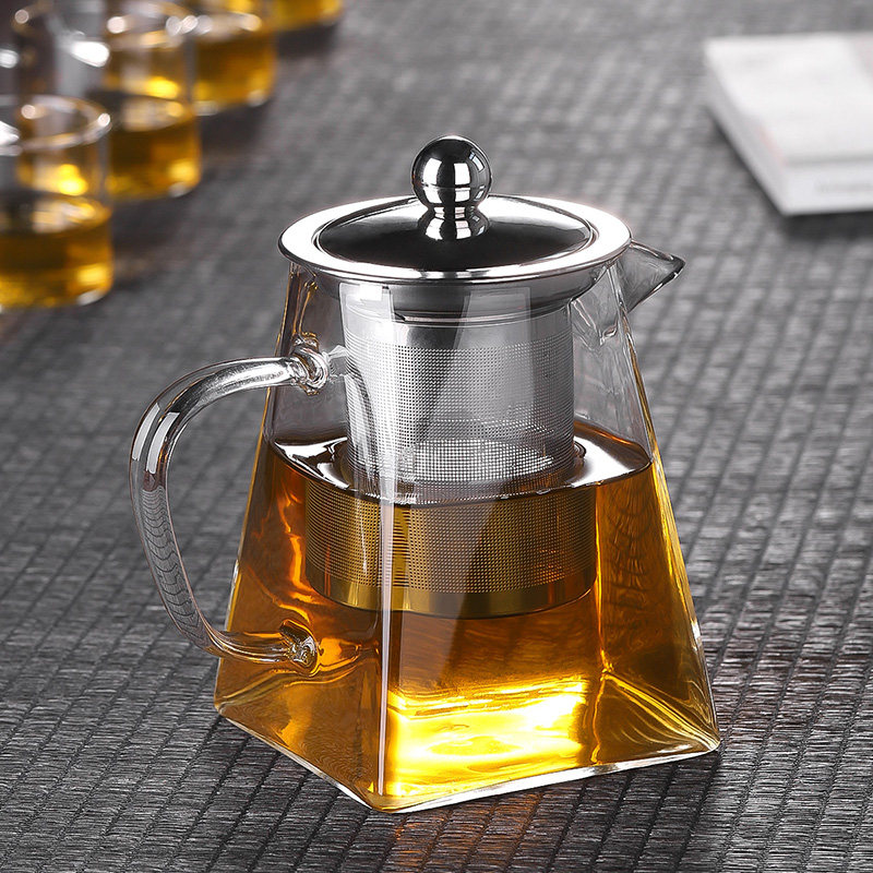 茶壶功夫功夫茶豪峰耐热防爆玻璃泡茶茶具家用茶壶